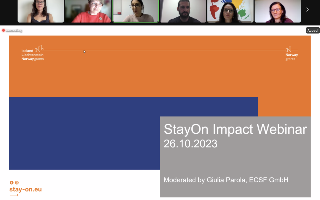 StayOn Impact Webinar: Creating value through impact management